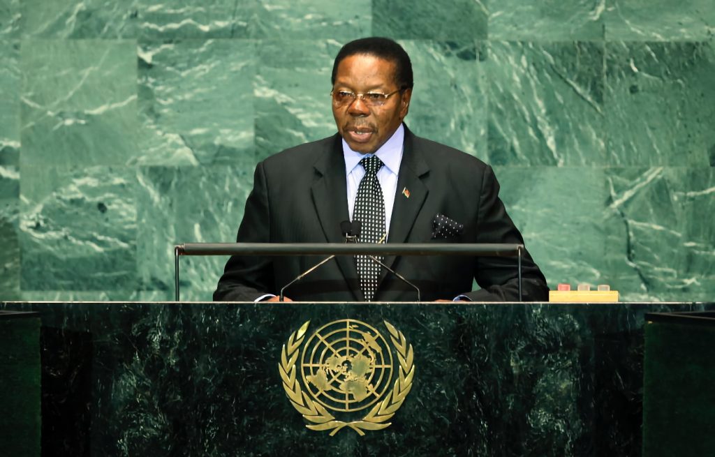 Bingu Wa Mutharika, presidente de Malawi. Foto: ONU.