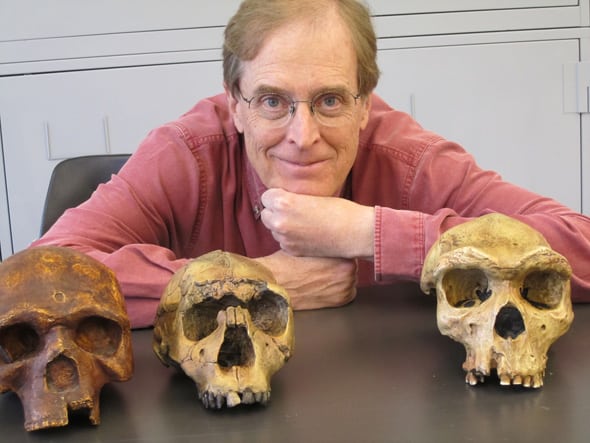 El antropólogo Alan Rogers. Foto: Lee Siegel/Universidad de Utah.