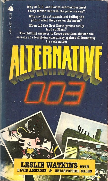 Edición estadounidense del libro 'Alternativa 3'.