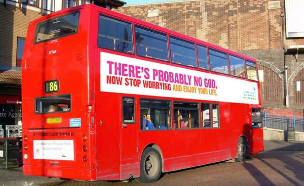 El autobús ateo inglés.