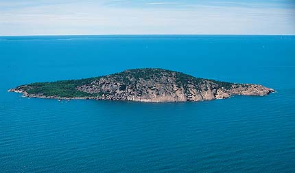 La isla de Blå Jungfrun. Foto: Jan-Peter Lahall