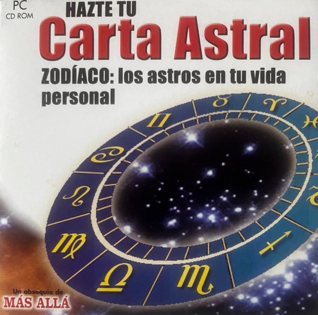 Programa de elaboración de cartas astrales.