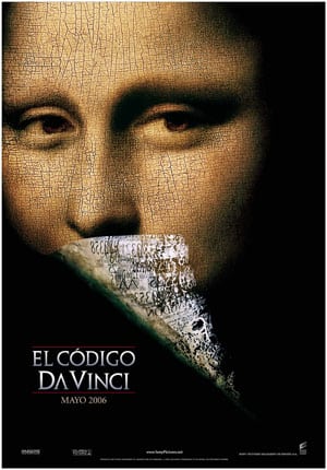 Cartel de 'El codigo Da Vinci'.