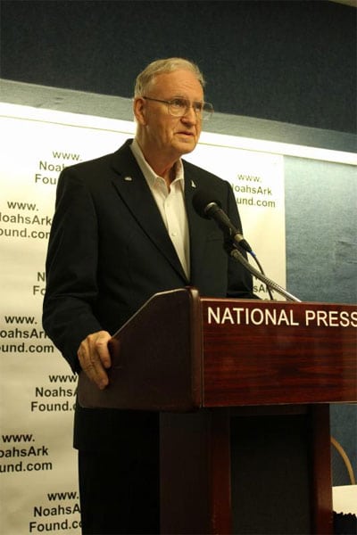 Daniel McGivern, durante la rueda de prensa de ayer en Washington. Foto: Efe.
