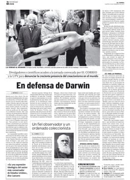 Reportaje de Julián Méndez publicado en 'El Correo'.