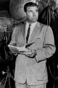 Gene Roddenberry, el creador de 'Star trek', al comienzo de su carrera televisiva. Foto: Paramount Pictures.