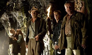 Una escena de 'Indiana Jones y el reino de la calavera de cristal'.