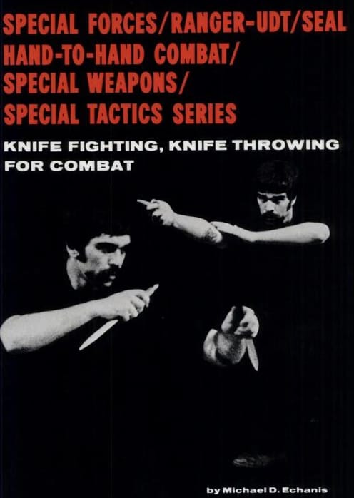 Uno de los libros sobre técnicas de lucha de Michael Echanis.