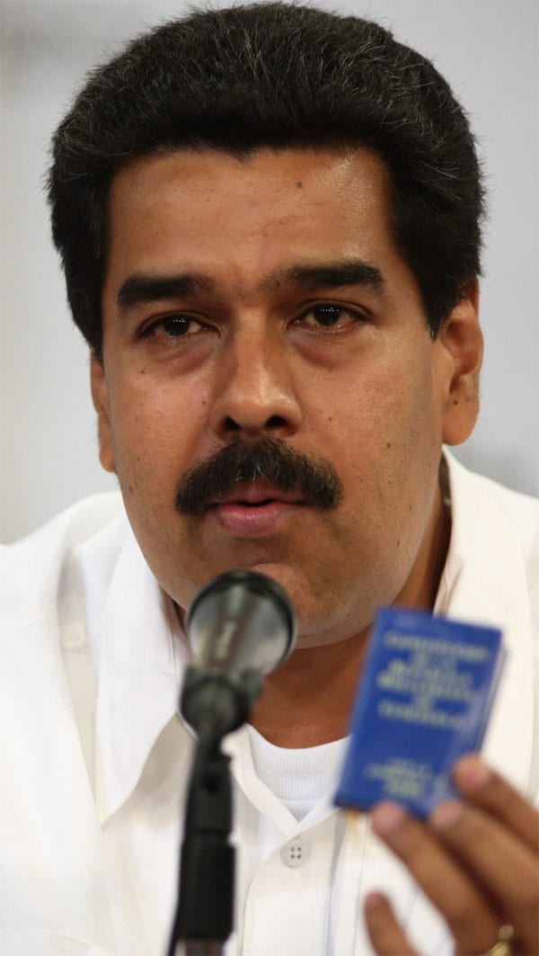 El vicepresidente venezolano, Nicolás Maduro. Foto: Efe.