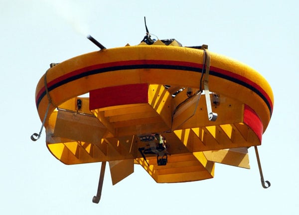 El platillo volante chino. Foto: AFP.