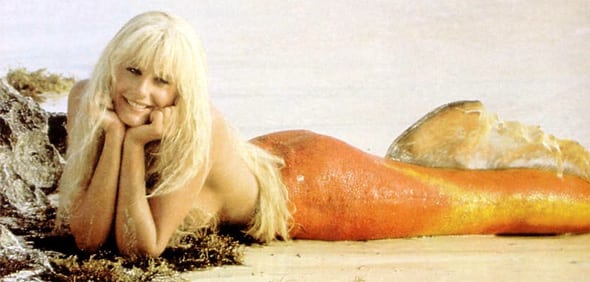 Daryl Hannah fue una sirena en la película 'Splash', en 1984.