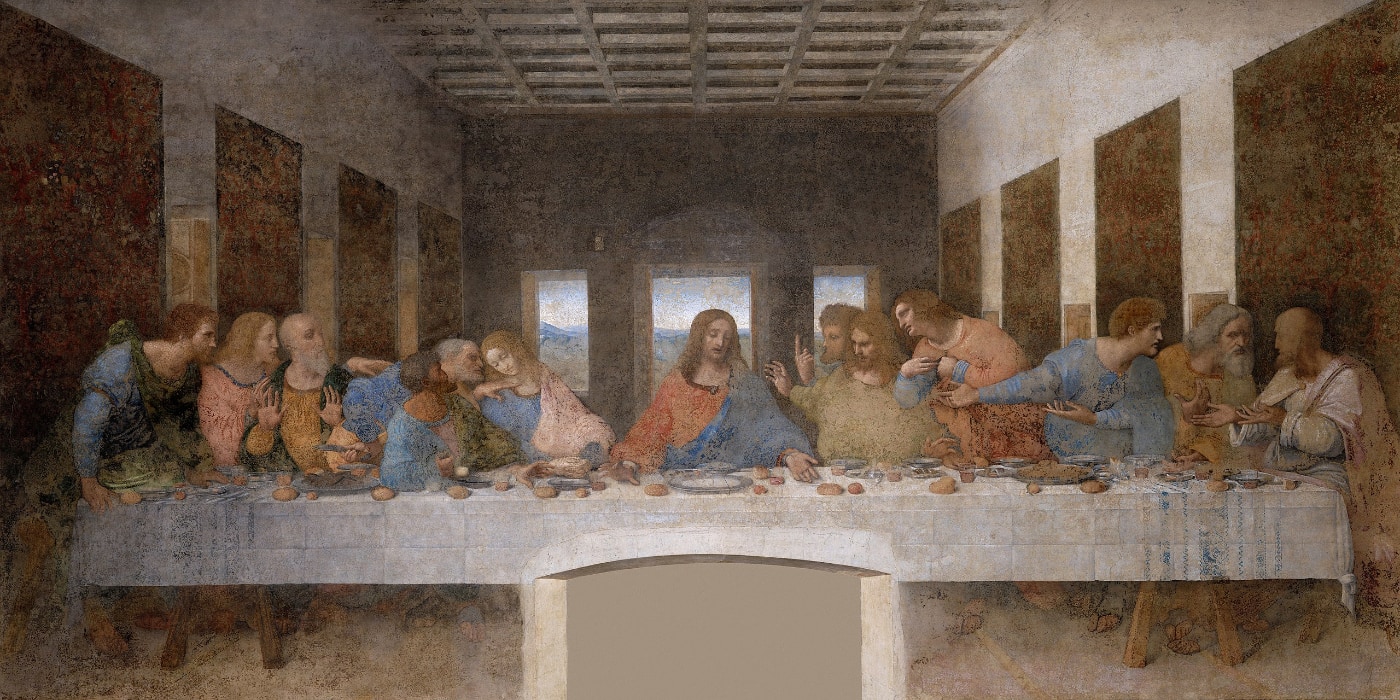 'La Última Cena', de Leonardo da Vinci.