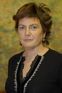 Virginia Cortina, presidenta de los farmacéuticos vizcaínos.