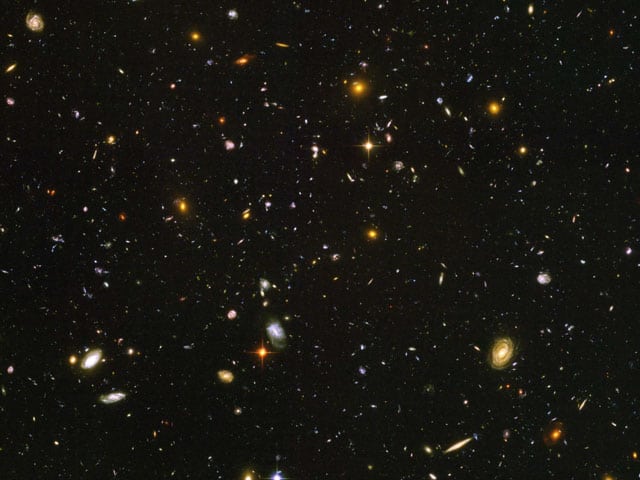 El Campo Ultraprofundo, las galaxias más lejanas fotografiadas por el 'Hubble'. Foto: NASA-ESA.