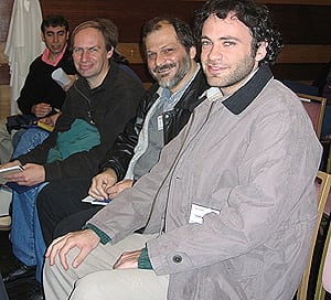 Max Seifert, Carlos Domínguez y Santiago Feldman. Foto: L.A. Gámez.