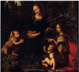 TERGIVERSACIÓN. 'La Virgen de las rocas' (1483-86), de Leonardo.