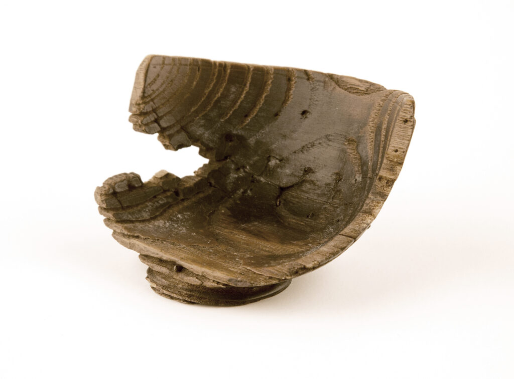 La copa de Nanteos, que algunos consideran el Santo Grial. Foto: Biblioteca Nacional de Gales.