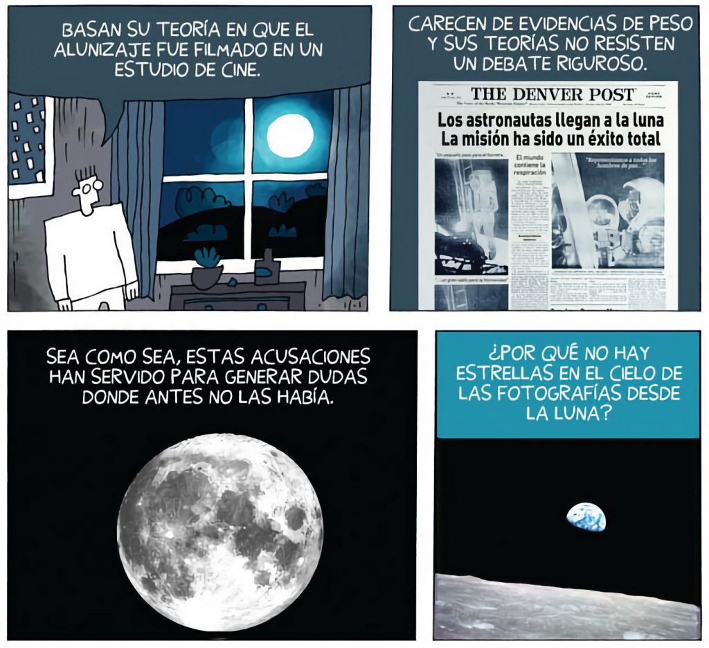 Viñeta de 'Pseudociencia', de Darryl Cunningham.