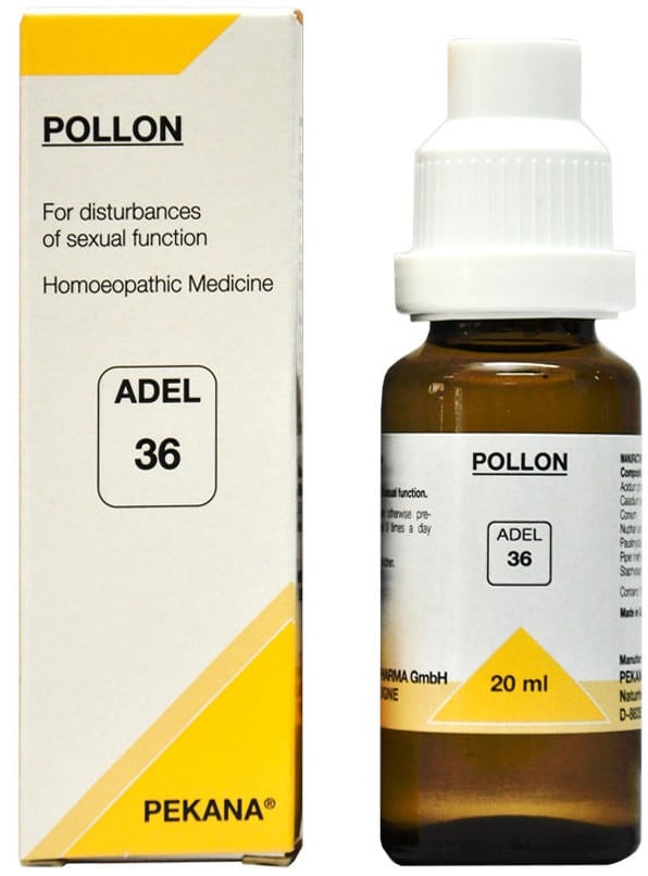 Pollon, el remedio de Adelmar Pharma Gmbh contra la disfunción sexual.