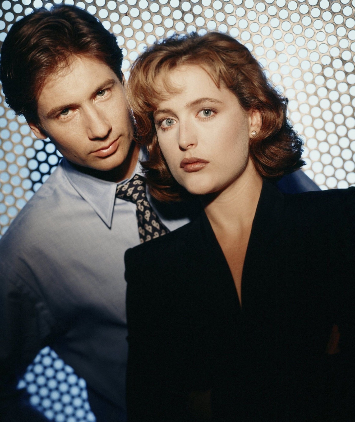 Los agentes Fox Mulder y Dana Scully.