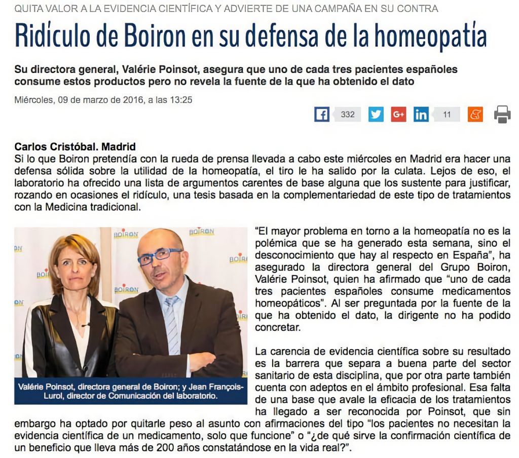 Así dio la noticia 'Redacción Médica'.