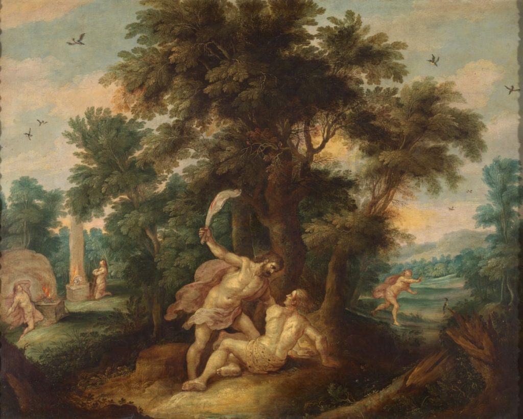 'Caín matando a Abel', de Frans Francken I. Imagen: Museo Nacional del Prado.