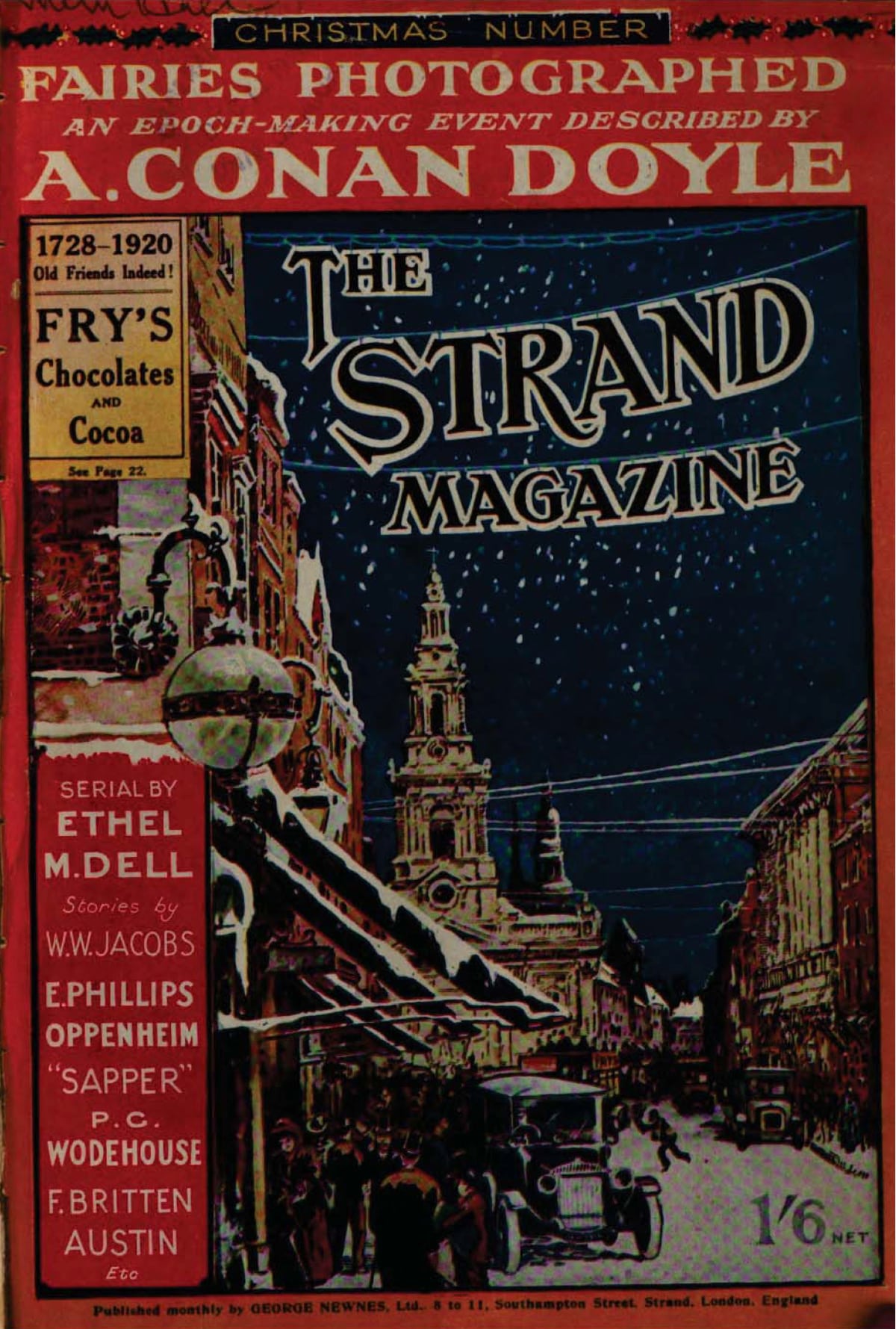 Portada del número de Navidad de 1920 de 'The Strand Magazine'.