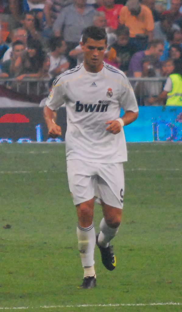 Cristiano Ronaldo, en un partido del Real Madrid. Foto: Jan S0L0.