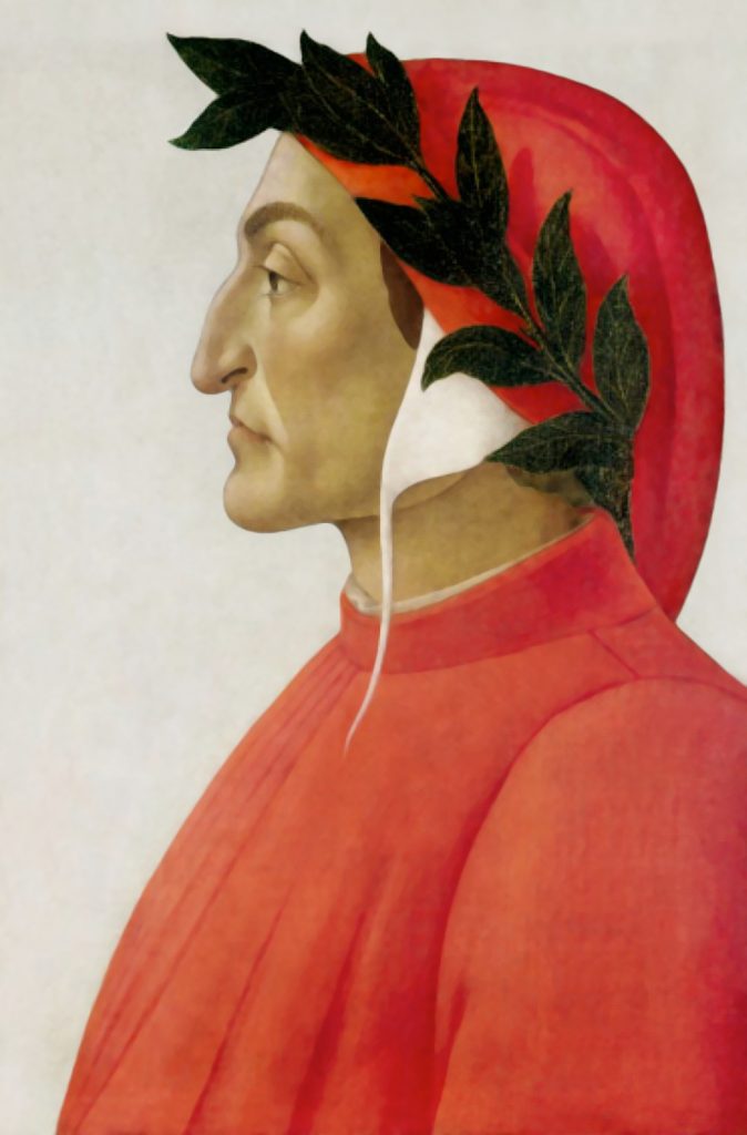 'Retrato de Dante Alighieri' (1495), de Sandro Botticelli.