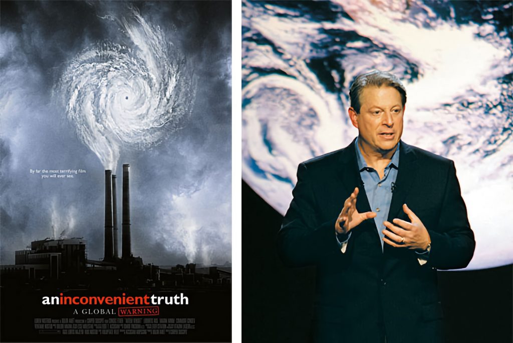 Al Gore, en una escena del documental 'Una verdad incómoda', de Davis Guggenheim.
