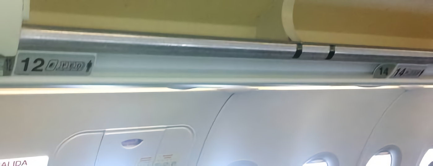 Los ‘Airbus 320’ de Vueling no tienen fila 13