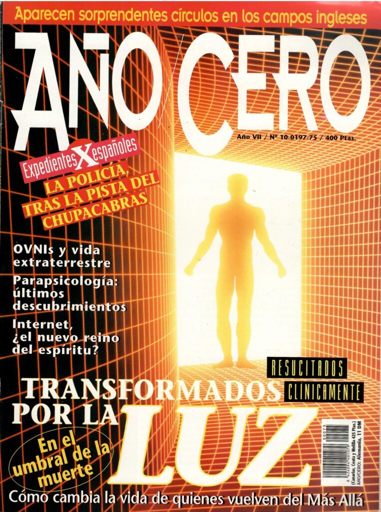 Portada de 'Año Cero' en la que se da la noticia de la llegada del chupacabras a España. Portada de 'Año Cero' en la que se da la noticia de la llegada del chupacabras a España.