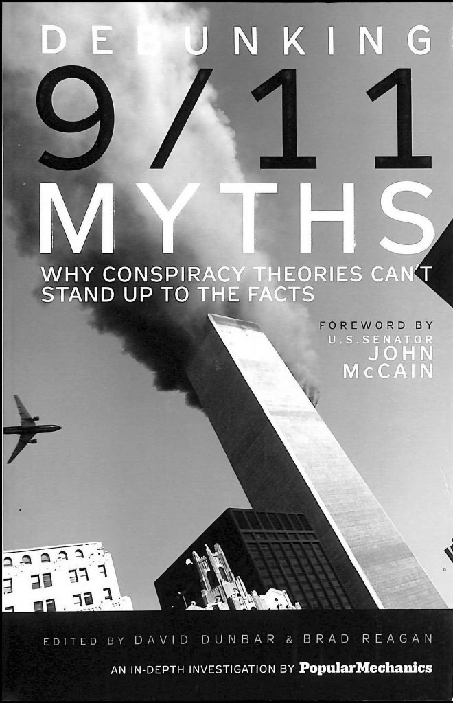 'Debunking 9/11 myths', libro que resume una investigación del equipo de la revista 'Popular Mechanics'.