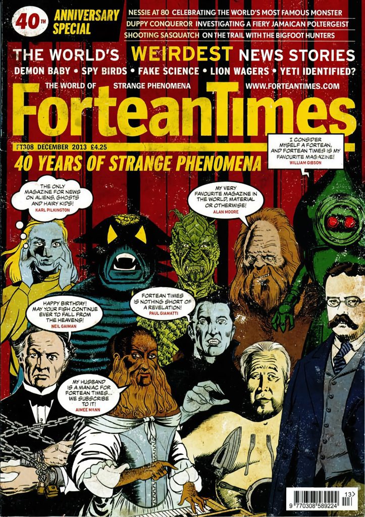 Número 308 de 'Fortean Times', el del 40 aniversario.