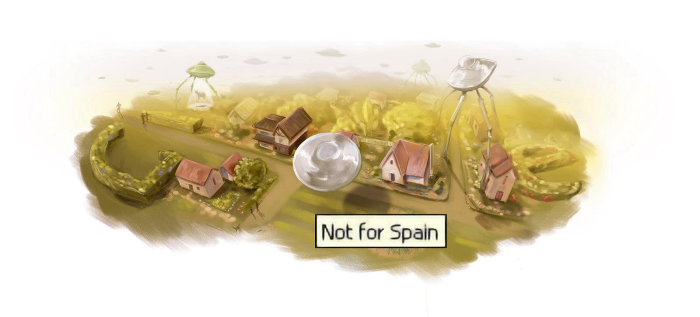 Google avisa de que los marcianos no invadirán España