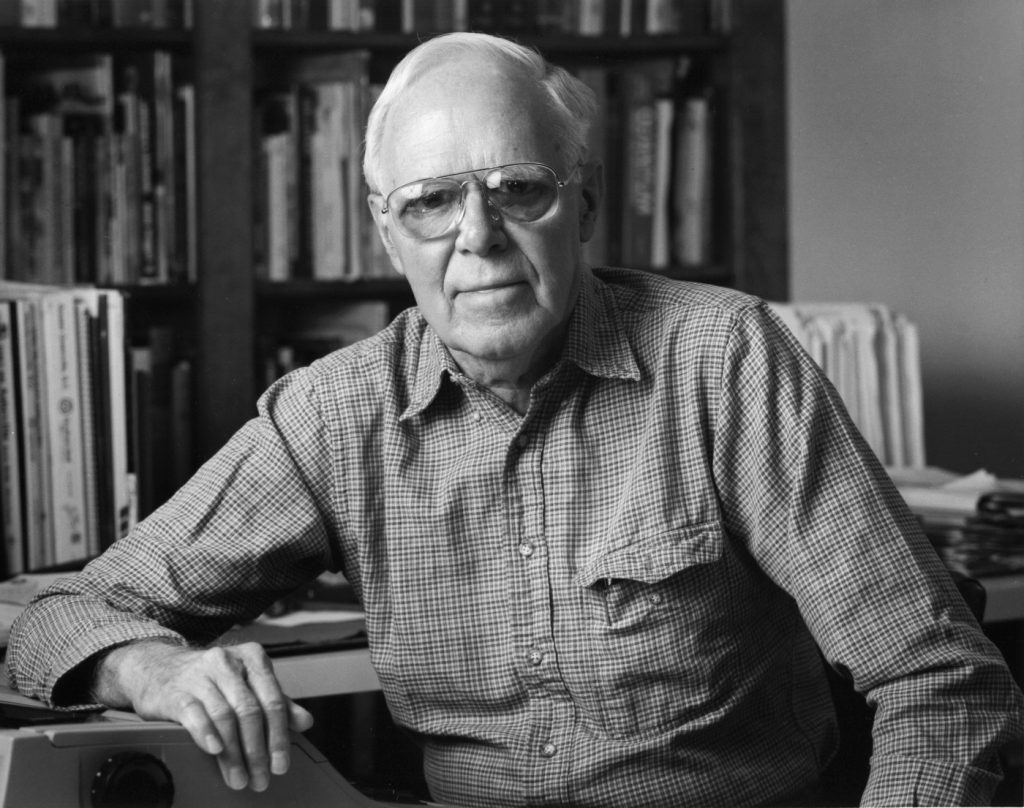 Martin Gardner, en una imagen de mediados de los años 90. Foto: Prometheus Books.