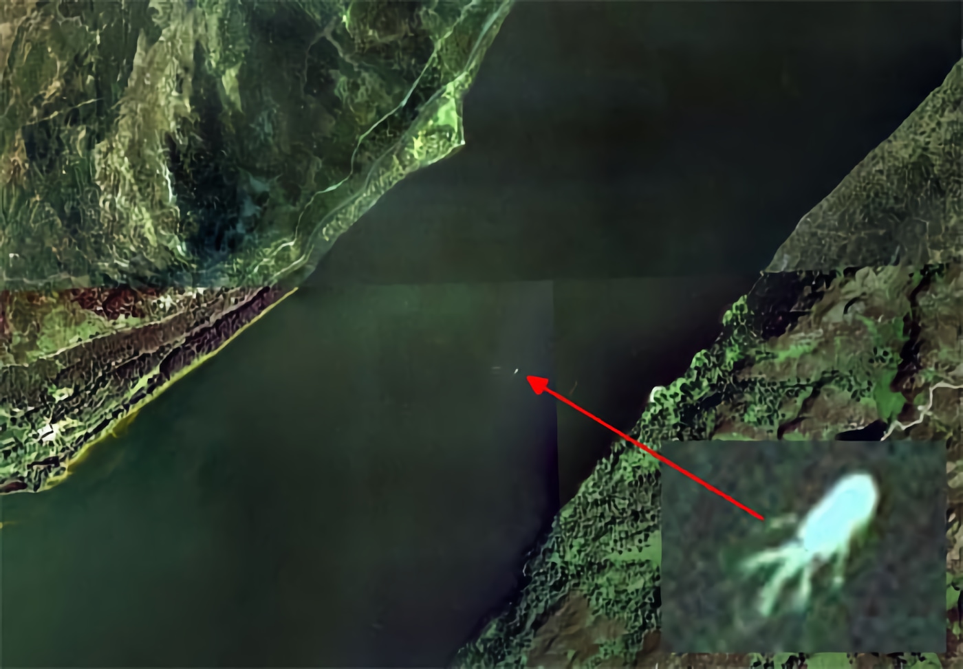 ¿Nessie en Google Earth?