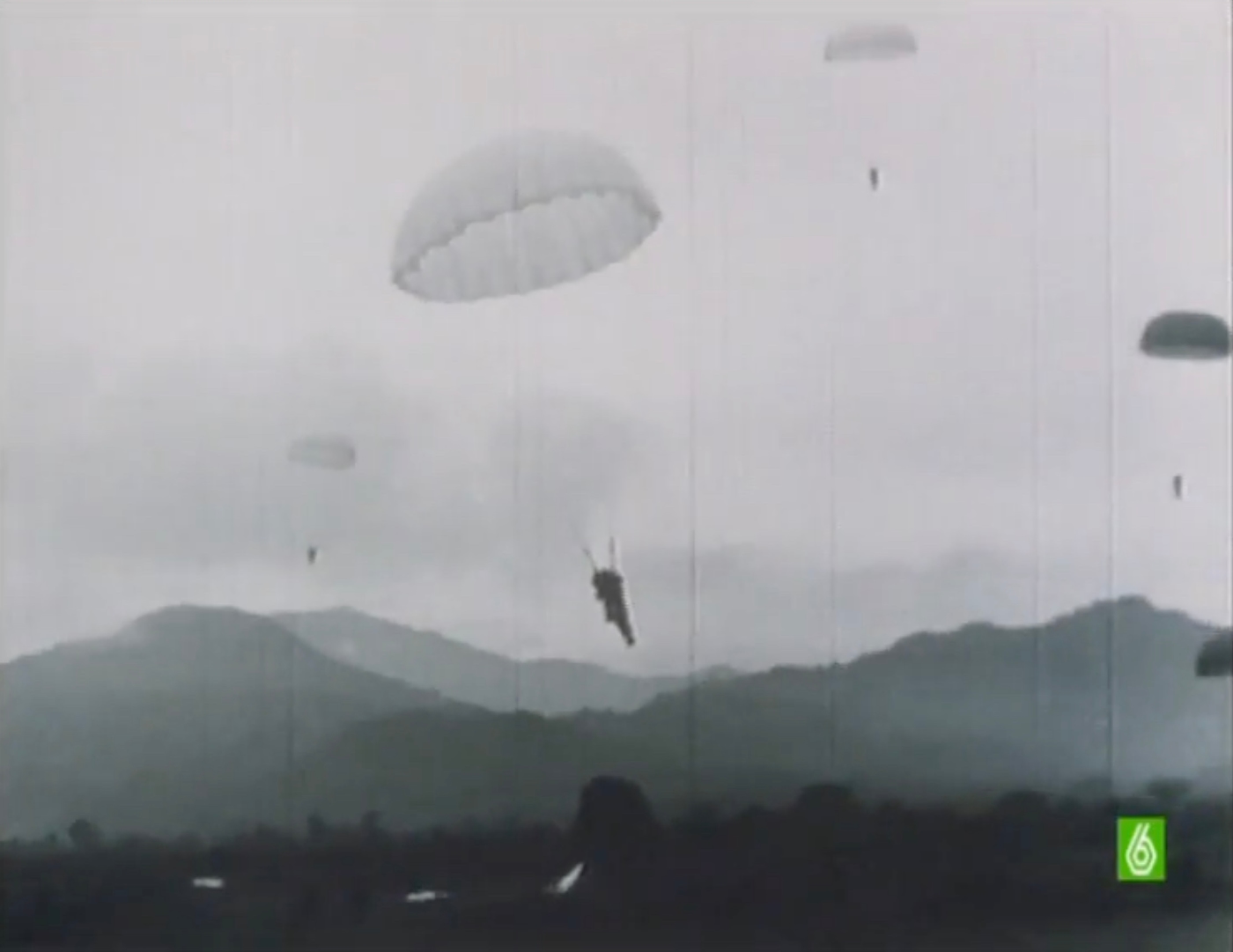 La Sexta muestra a Yuri Gagarin volviendo a la Tierra en paracaídas, un vídeo que no existe