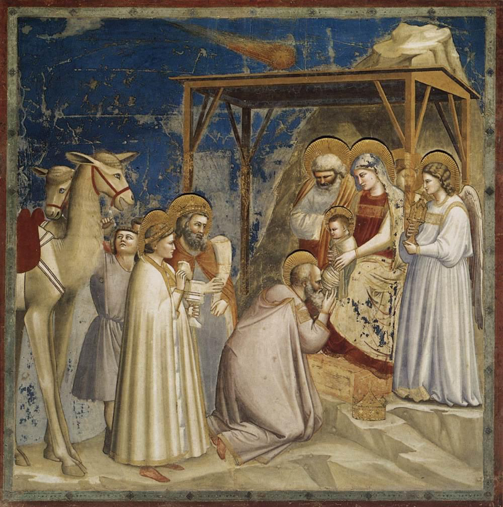 'Adoración de los Reyes Magos' (1303 / 1305), de Giotto.