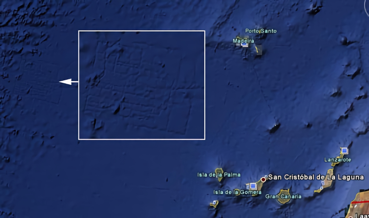 ¿Google Earth localiza la Atlántida cerca de Canarias? Más bien no