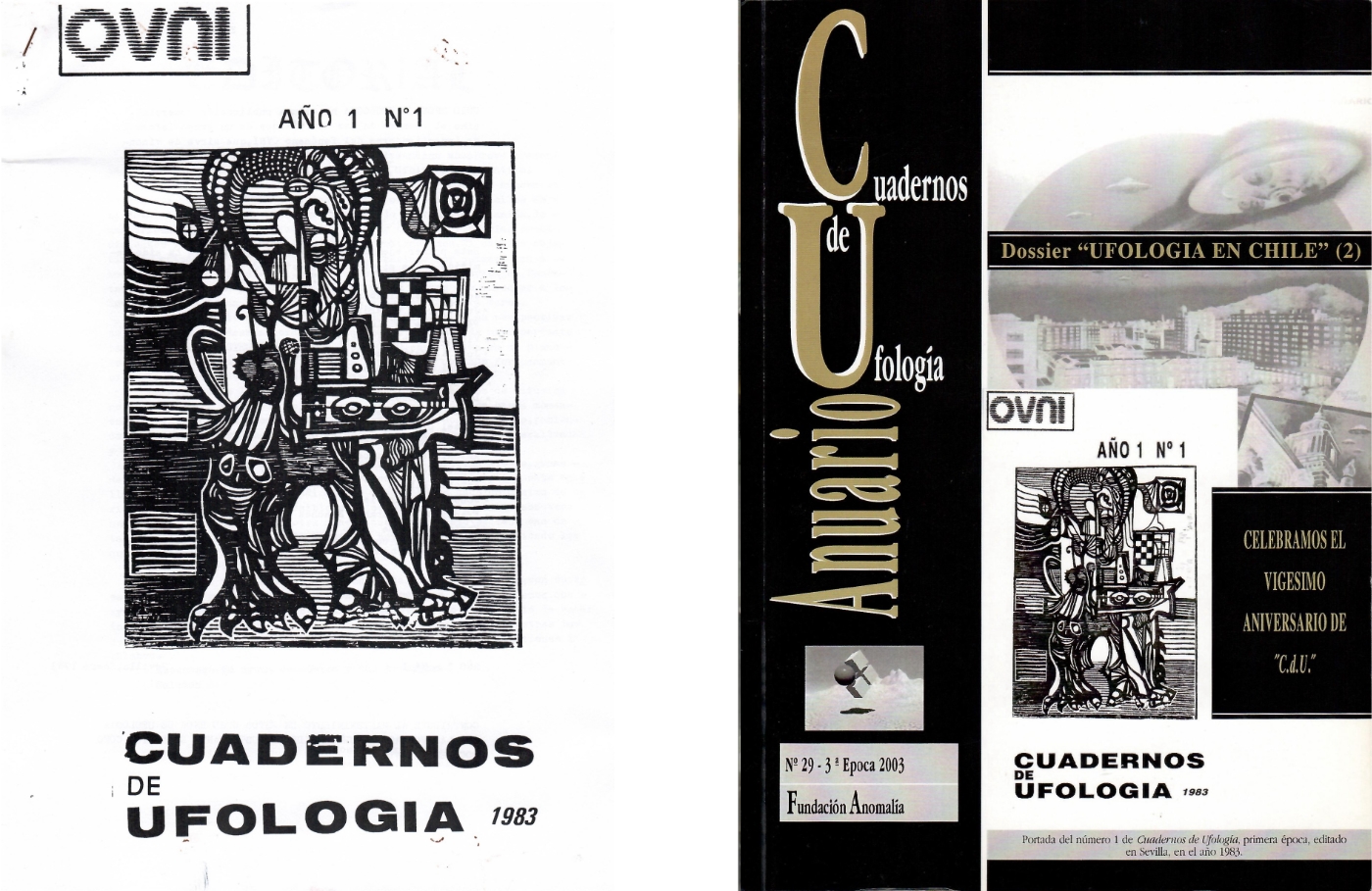 ‘Cuadernos de Ufología’ cumple veinte años