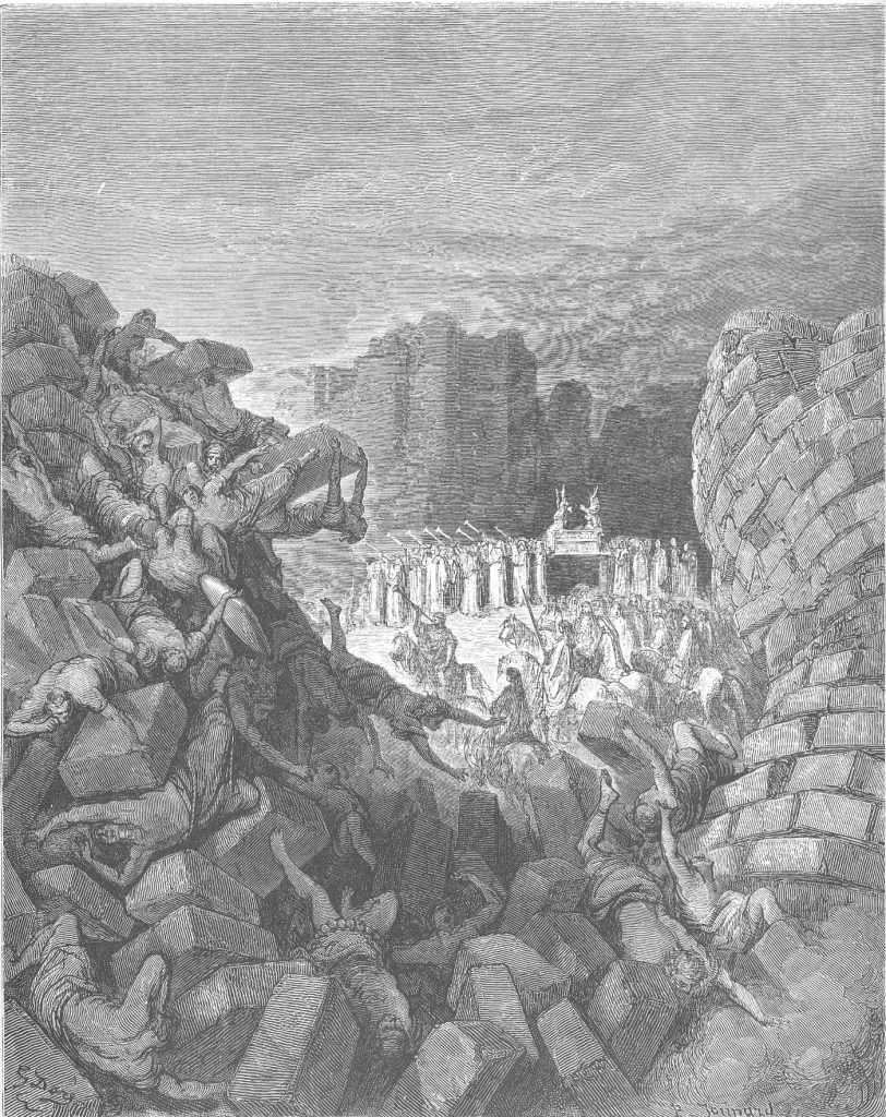 'La caída de las murallas de Jericó', de Gustave Doré.