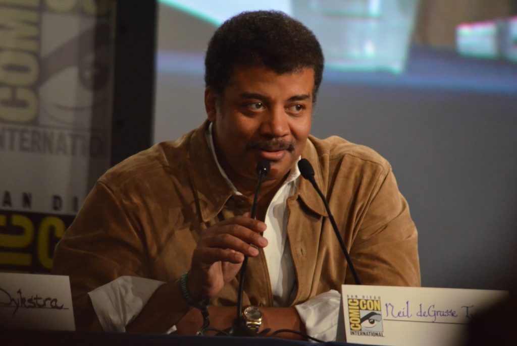 Neil deGrasse Tyson en la Comic-Con de 2012, en San Diego. Foto: Genevieve