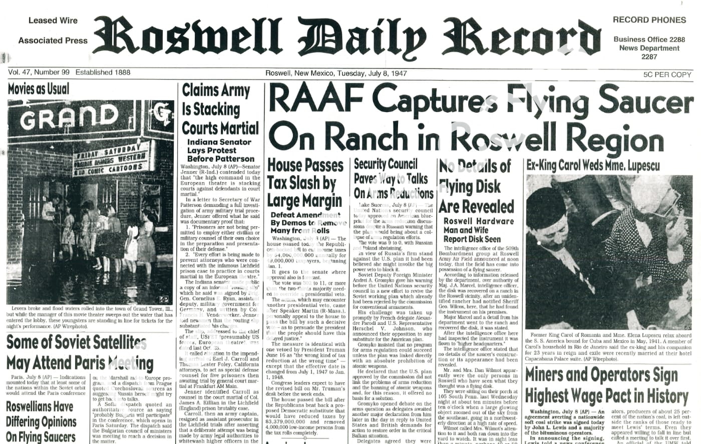 El incidente Roswell