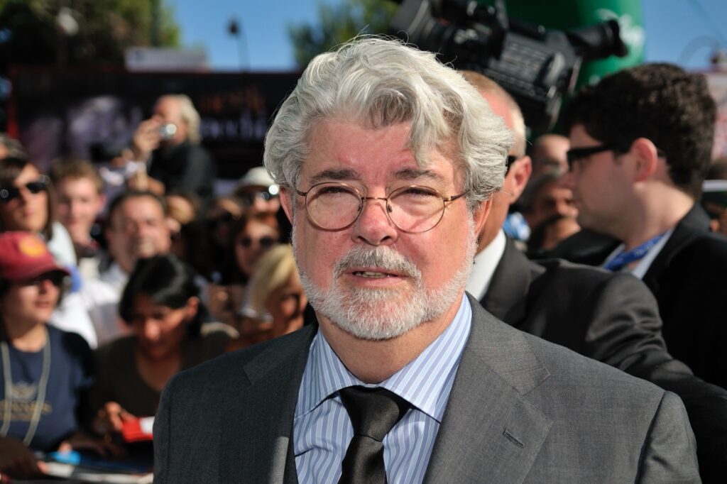 George Lucas, en el Festival de Venecia de 2009. Foto: Nicolas Genin.