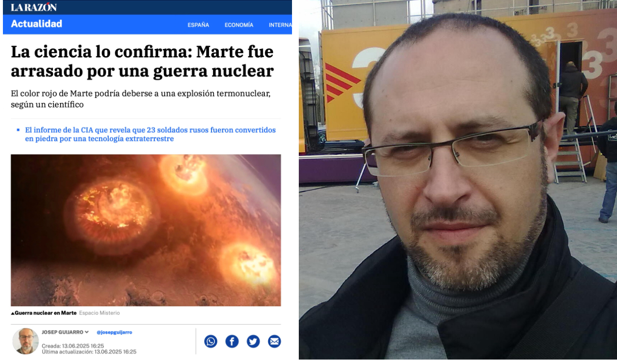 El holocausto nuclear marciano de ‘La Razón’