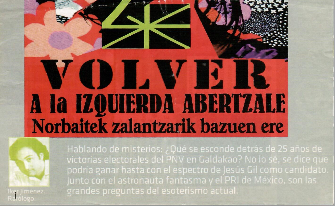 El ‘rarólogo’ y «el autor español más comprometido con la verdad»