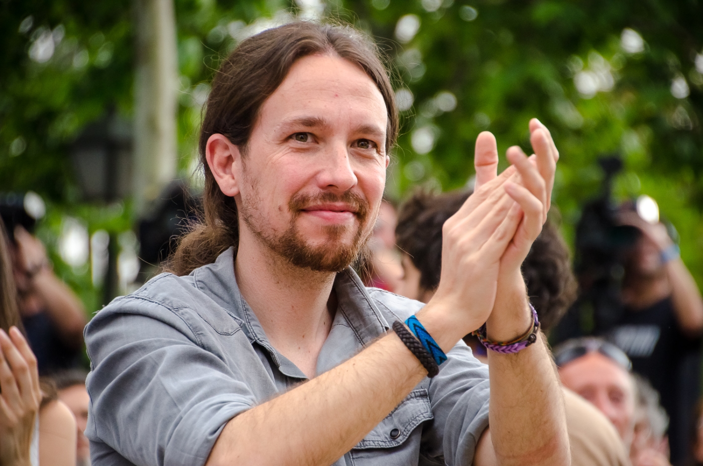 Pablo Iglesias fomenta la histeria electromagnética en el Parlamento Europeo