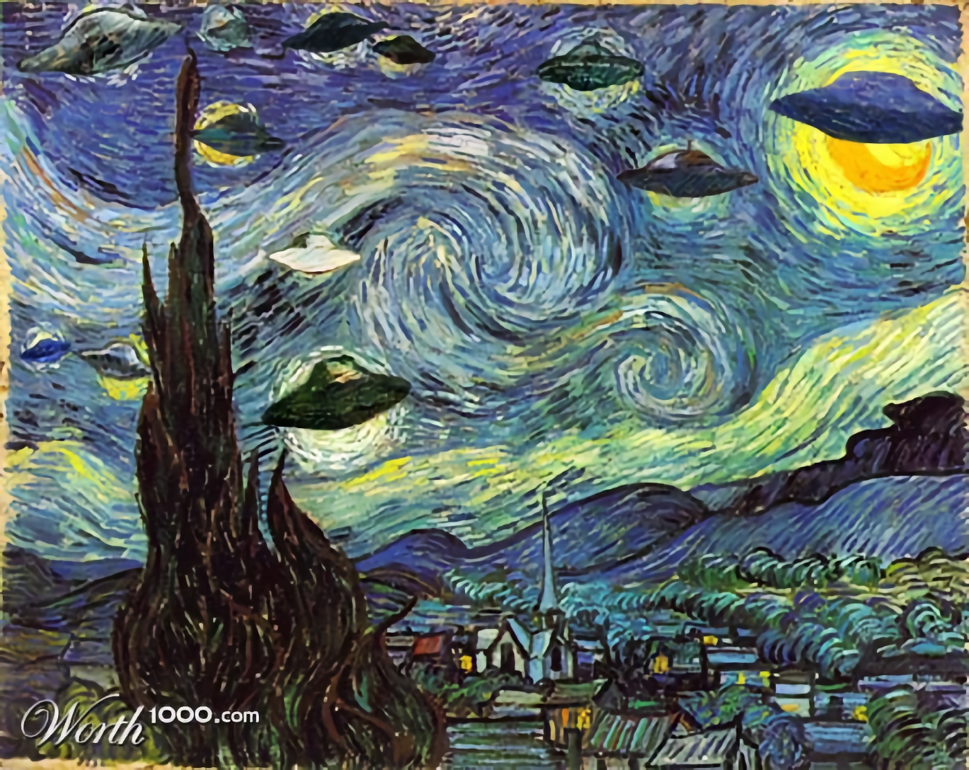 Un ‘Van Gogh’ para la ‘Alerta ovni’