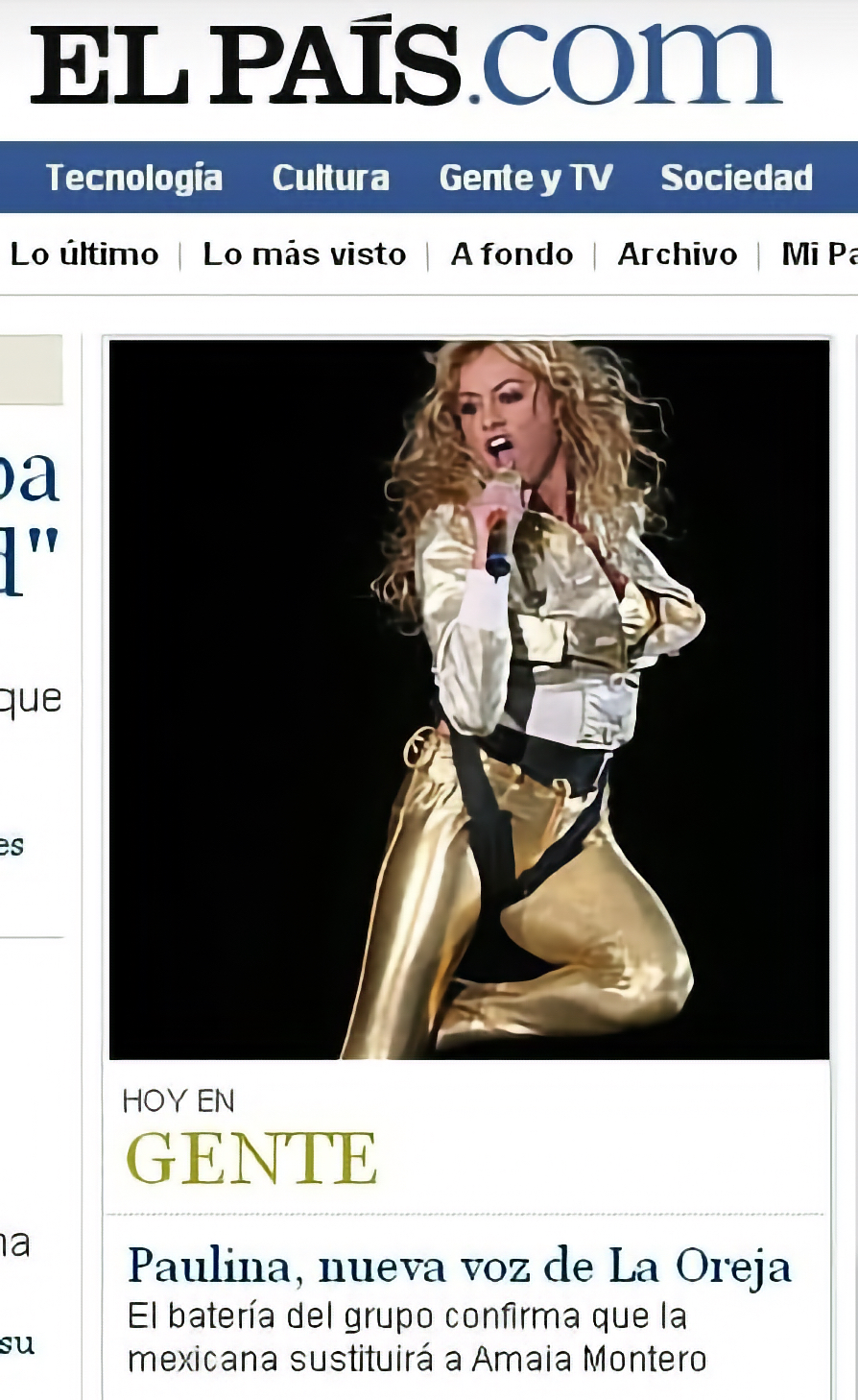 Paulina Rubio y Eduard Punset, unidos por los rumores